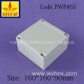 ABS waterproof junction box waterproof cable junction box electrical junction box making machin PWP465 with size 160*160*90mm